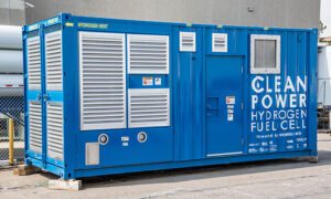 Containerised Hydrogen fuel cell prototype
